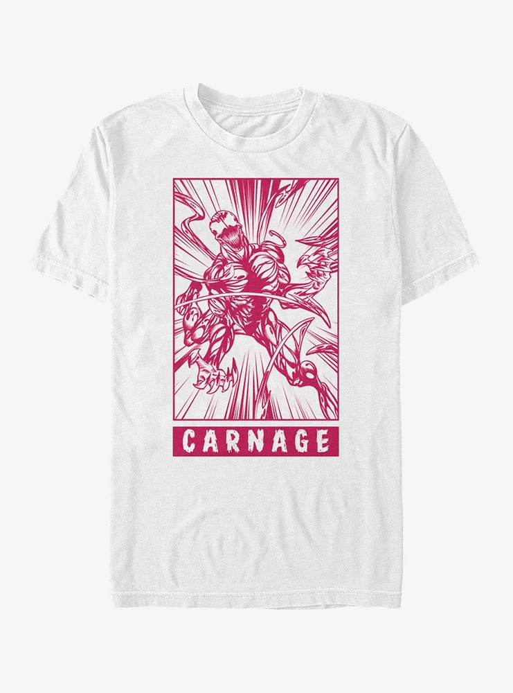 Hot Topic Marvel Carnage Pop T-Shirt