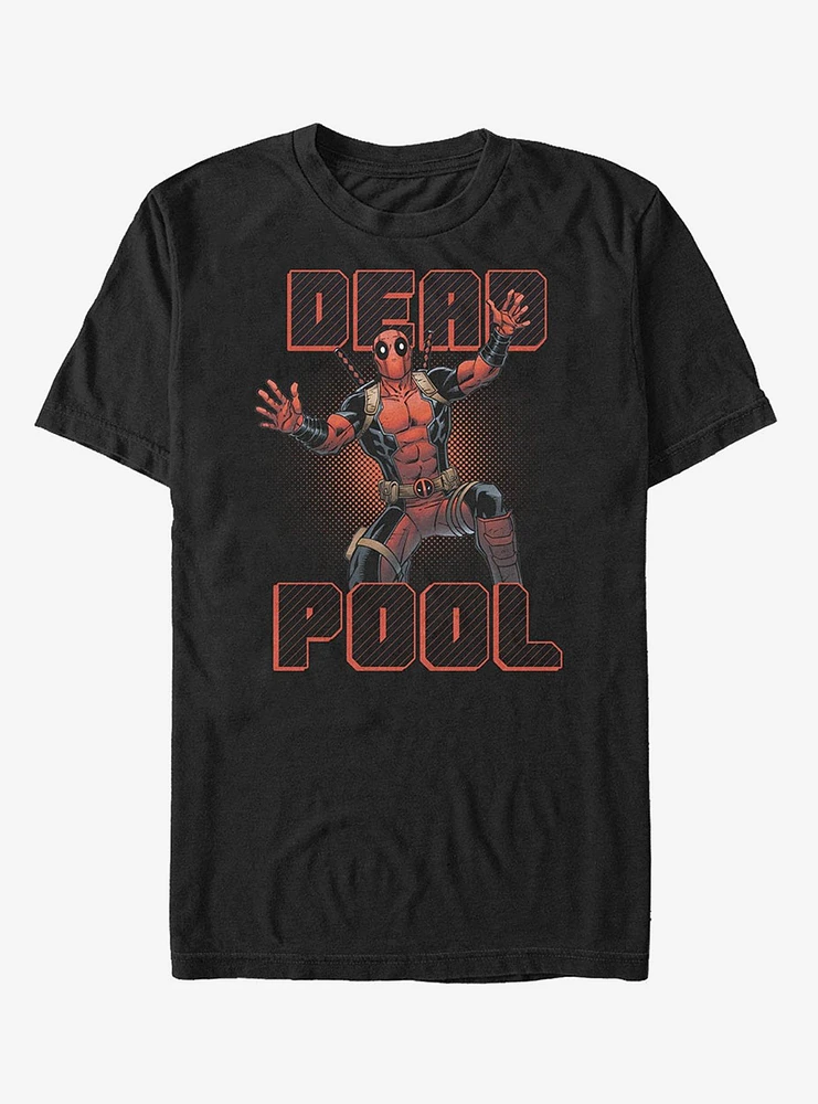 Hot Topic Marvel Deadpool Falling T-Shirt