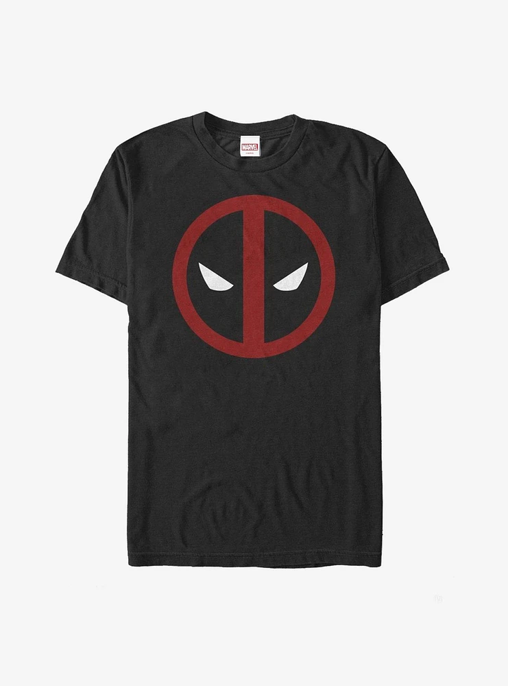 Hot Topic Marvel Deadpool Mask Classic T-Shirt