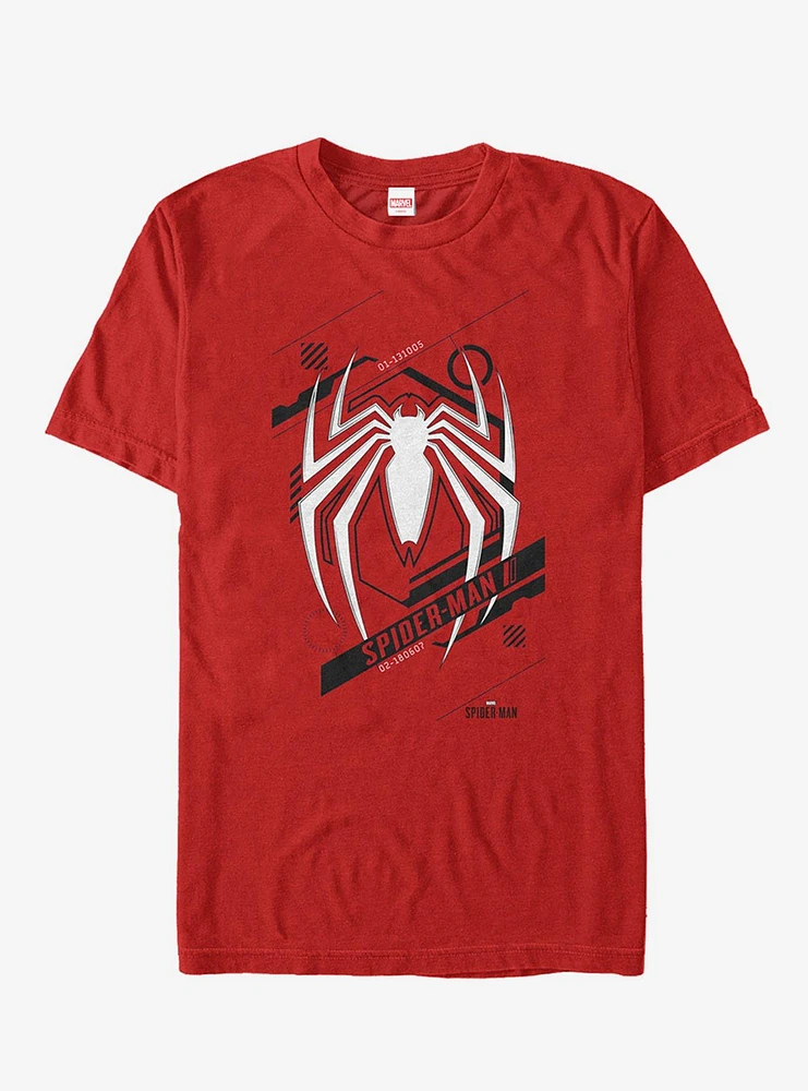 Hot Topic Marvel Gamerverse Spider-Man Symbol T-Shirt