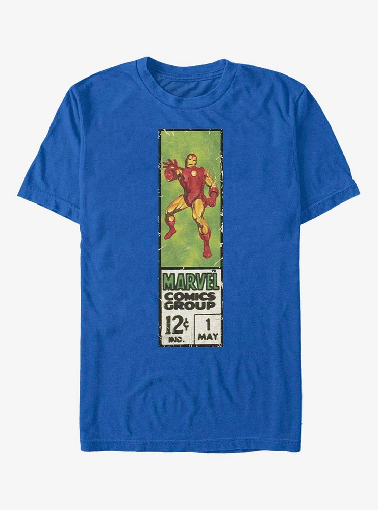 Hot Topic Marvel Iron Man Label T-Shirt