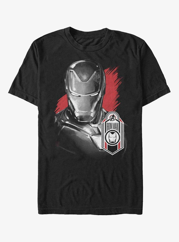 Hot Topic Marvel Iron Man Tag T-Shirt