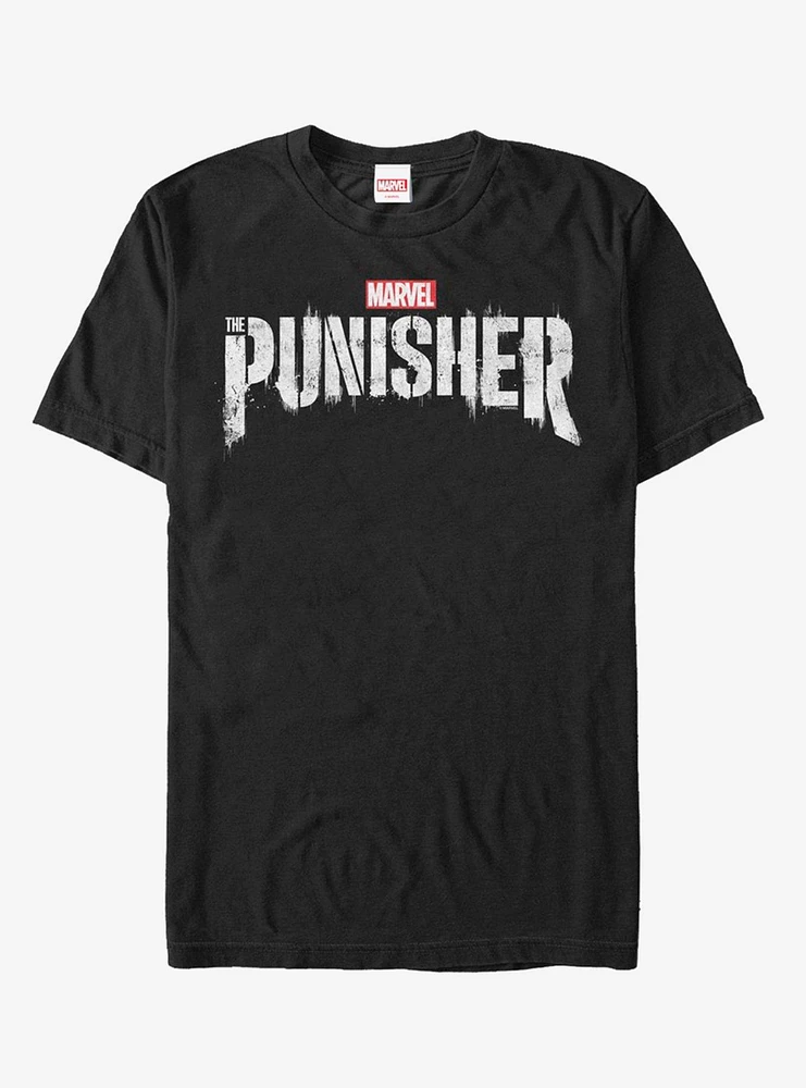 Hot Topic Marvel Punisher TV Logo T-Shirt