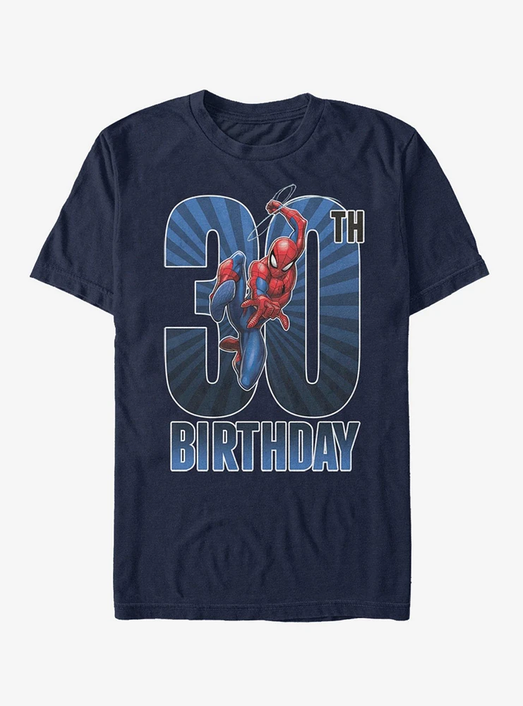 Hot Topic Marvel Spider-Man 30th Bday T-Shirt