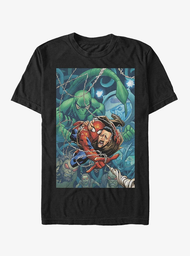 Hot Topic Marvel Spider-Man Escape Jan.19 T-Shirt