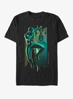 Hot Topic Marvel Spider-Man Far From Home Webslinger Block T-Shirt