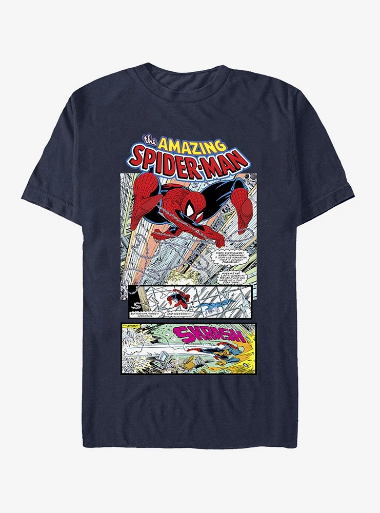 Hot Topic Marvel Spider-Man Feels T-Shirt