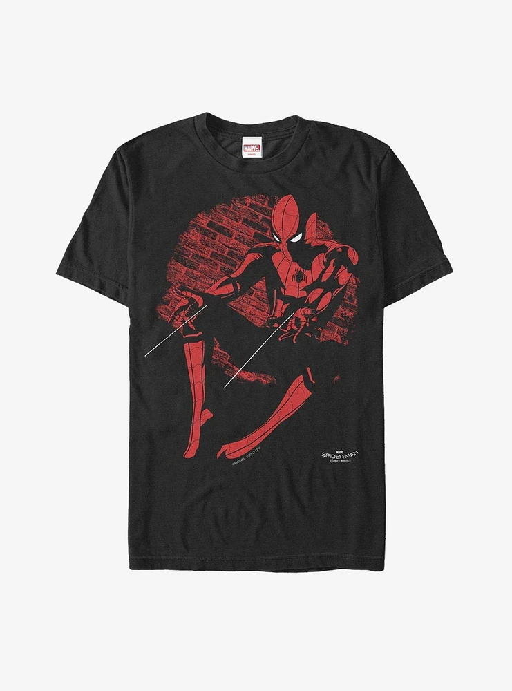 Hot Topic Marvel Spider-Man Homecoming Brick T-Shirt