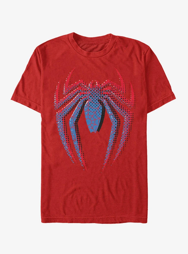 Hot Topic Marvel Spider-Man Layered Logo T-Shirt