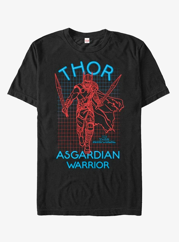 Hot Topic Marvel Thor Asgardian Warrior T-Shirt