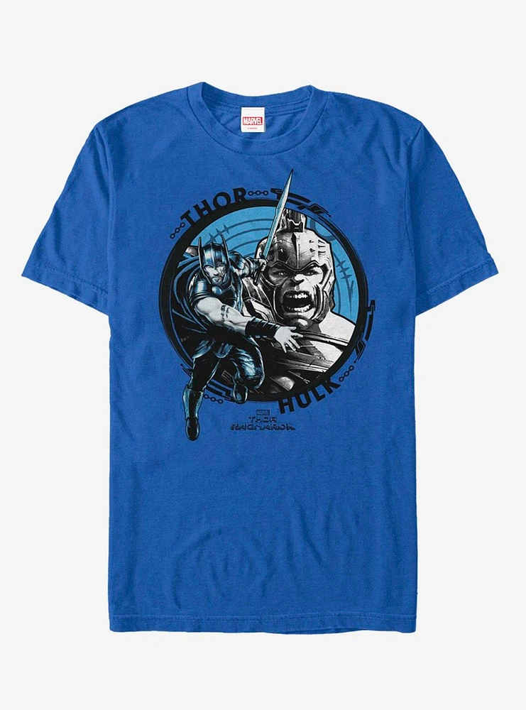 Hot Topic Marvel Thor Hulk Trope T-Shirt