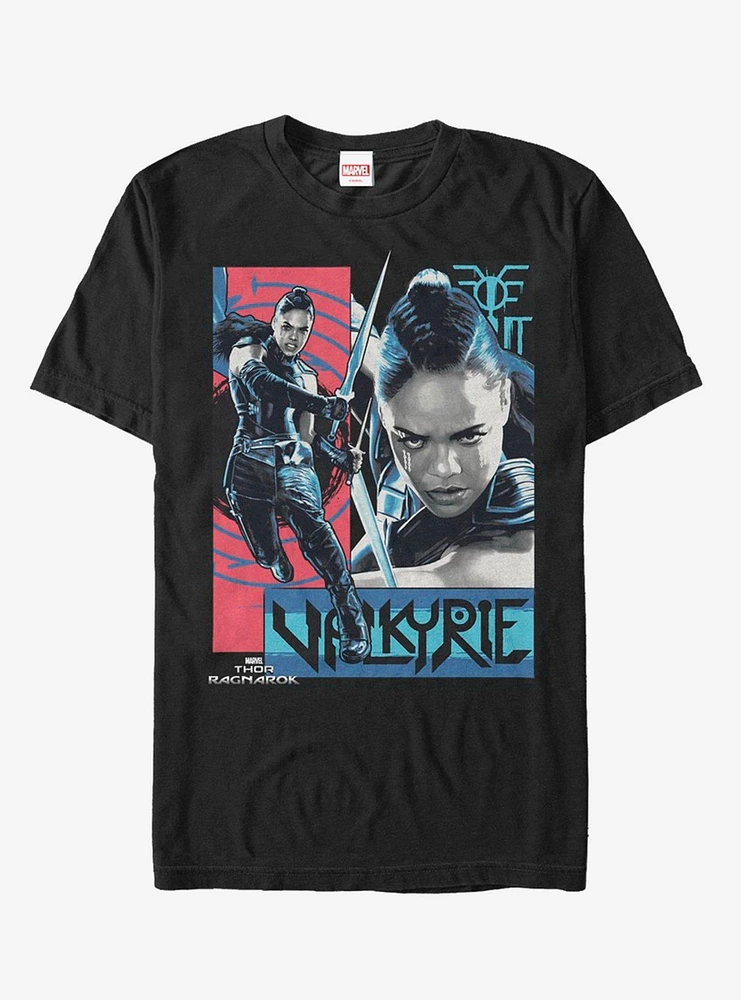 Hot Topic Marvel Thor Valkyrie Assemblage T-Shirt