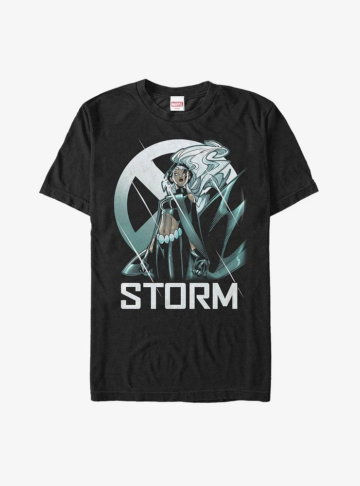 Hot Topic Marvel X-Men Storm Logo T-Shirt