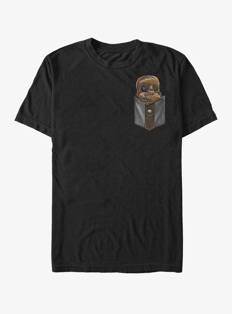 Hot Topic Star Wars Chewie Cutie Faux Pocket T-Shirt