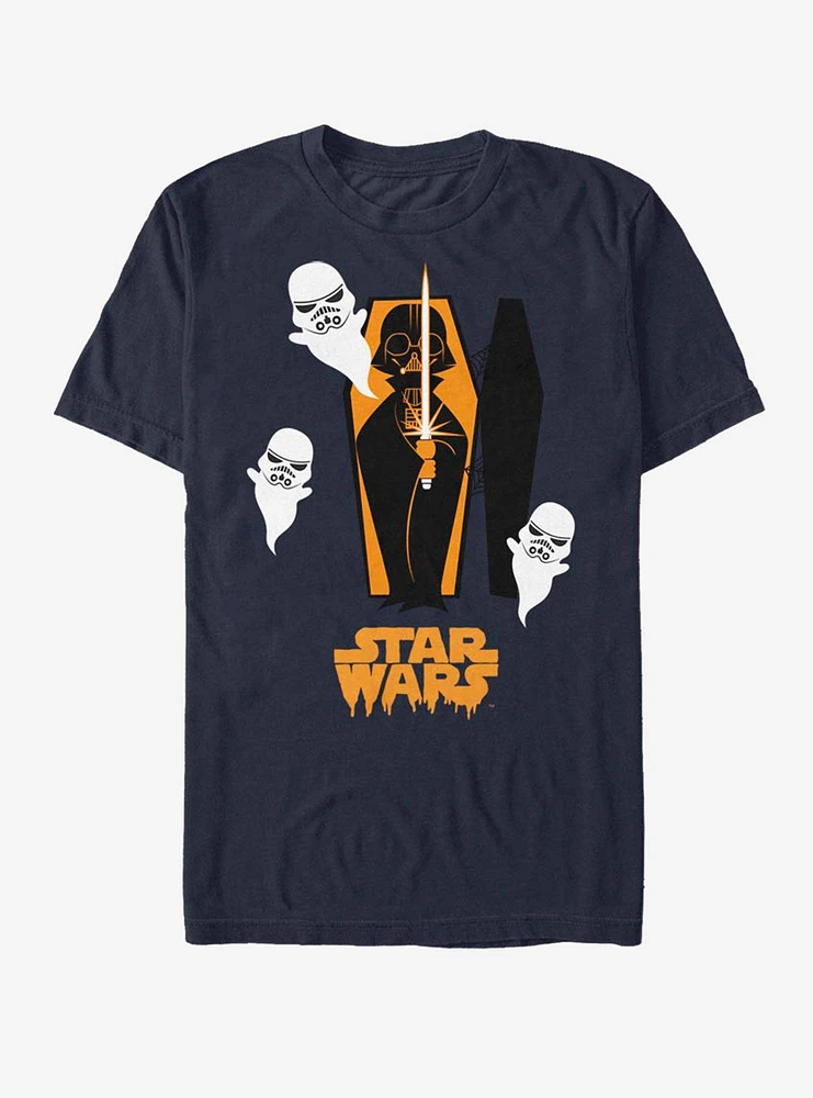 Hot Topic Star Wars Coffin Spooks T-Shirt