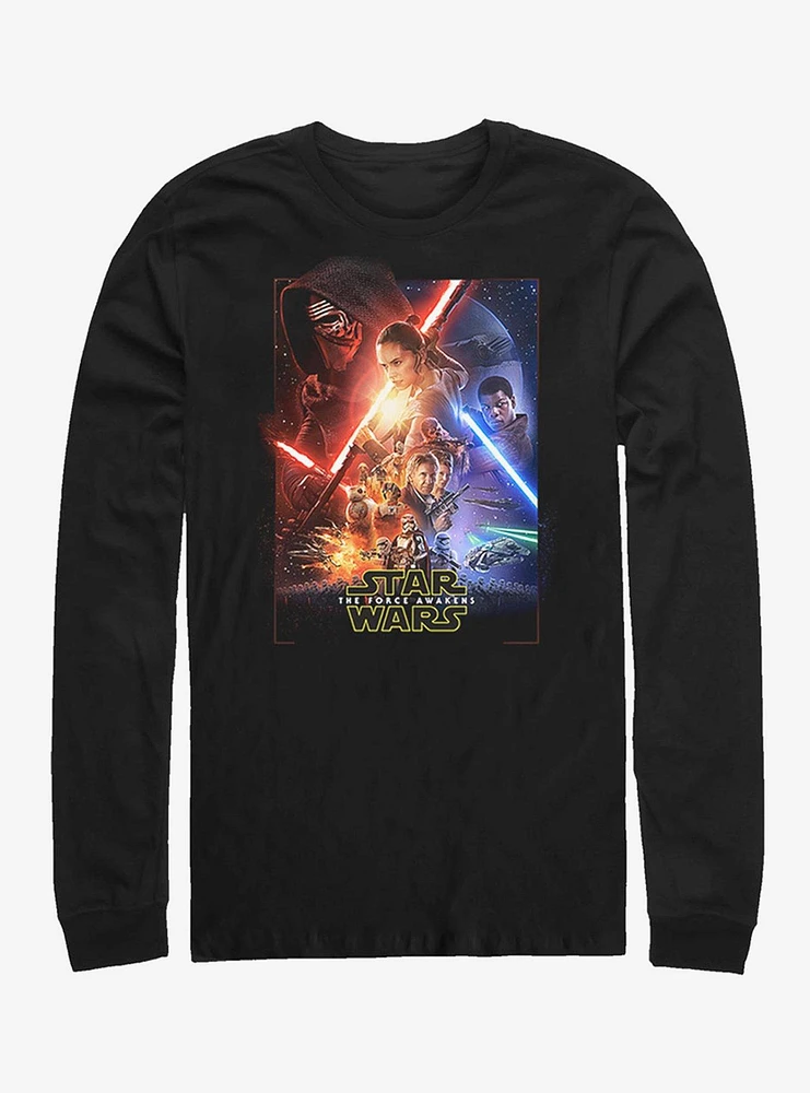 Hot Topic Star Wars Legit Poster Long-Sleeve T-Shirt