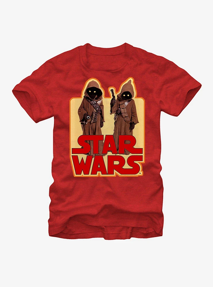 Hot Topic Star Wars Logo Jawas Utinni T-Shirt