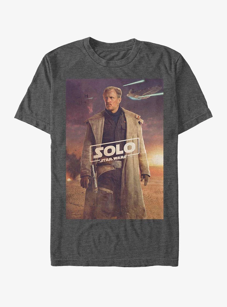 Hot Topic Star Wars Solemn Beckett Poster T-Shirt