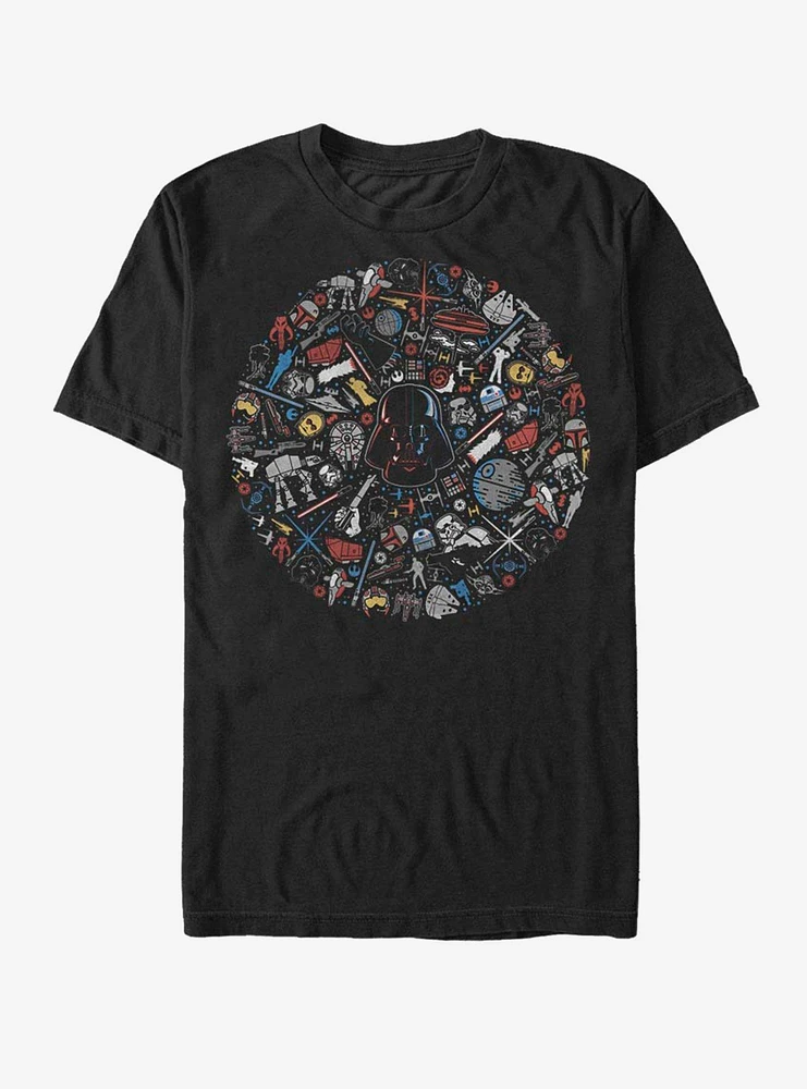 Hot Topic Star Wars Spilled Spaghetti T-Shirt