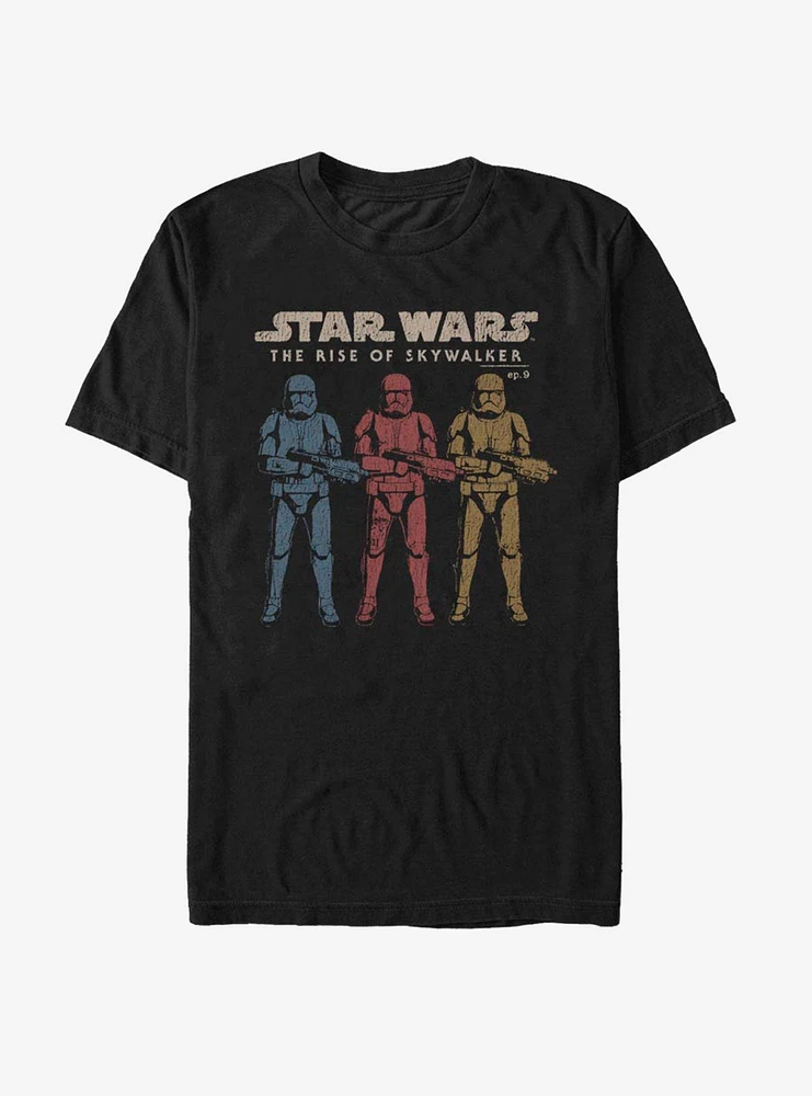 Hot Topic Star Wars: The Rise of Skywalker Color Guards T-Shirt