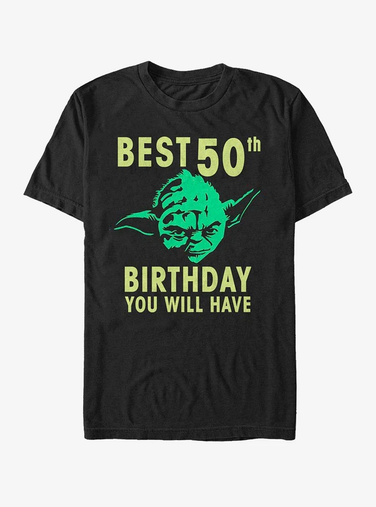 Hot Topic Star Wars Yoda Fifty T-Shirt