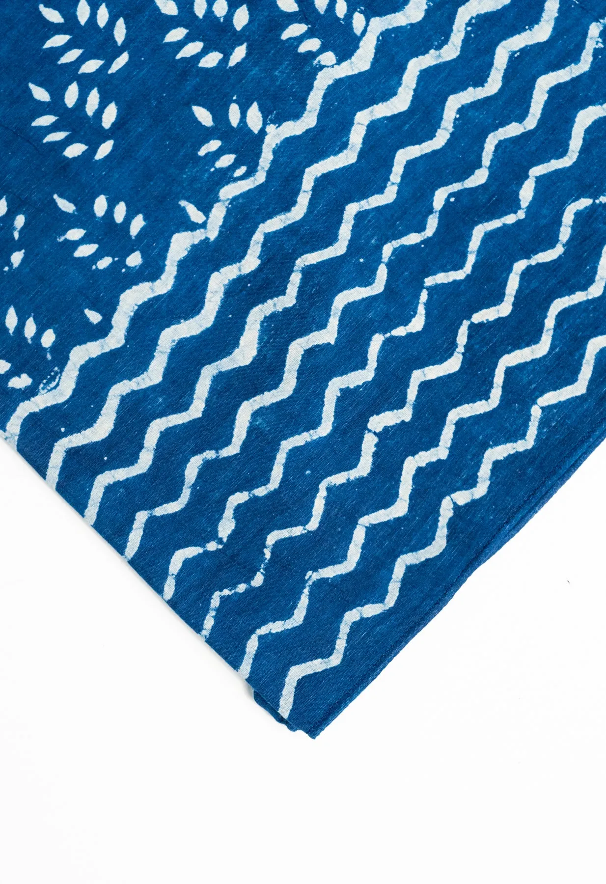 Indigo Bandana Scarf