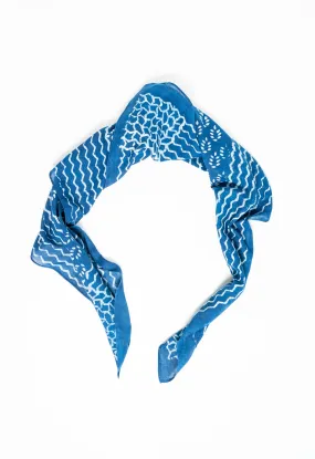 Indigo Bandana Scarf