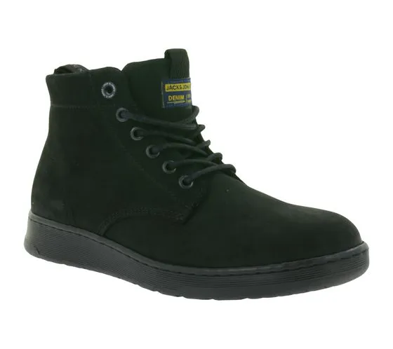 Jack & Jones JFWArnott Nubuck Boot SN stivaletti da uomo con tacco largo stivali autunnali 12215530 beige o nero