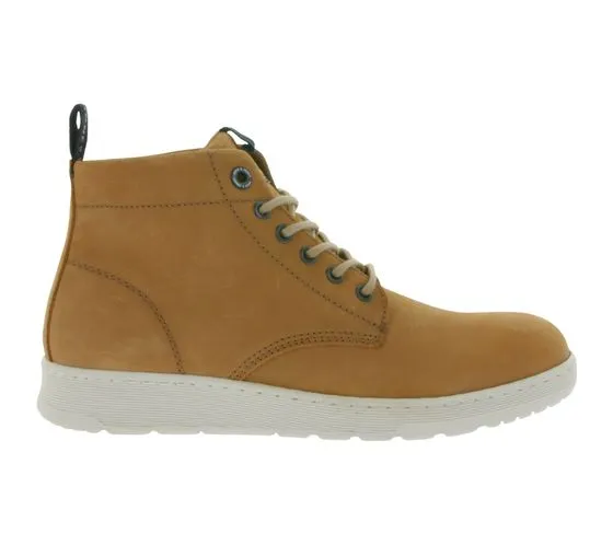 Jack & Jones JFWArnott Nubuck Boot SN stivaletti da uomo con tacco largo stivali autunnali 12215530 beige o nero