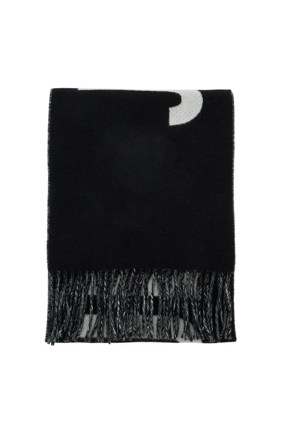 Logo Wool Scarf