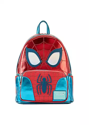 Loungefly Marvel Shine Spiderman Cosplay Mini Backpack | Grattan