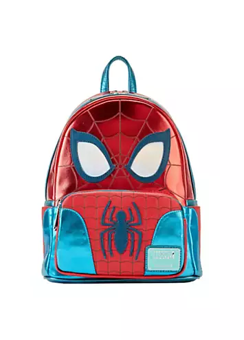 Loungefly Marvel Shine Spiderman Cosplay Mini Backpack | Grattan