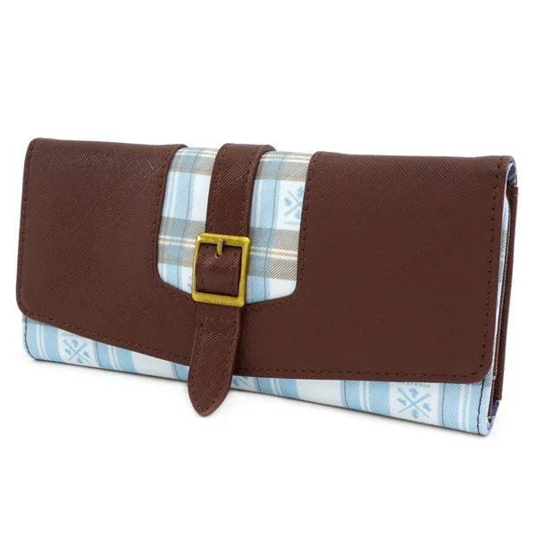 Loungefly x Harry Potter Hogwarts Plaid Flap Purse