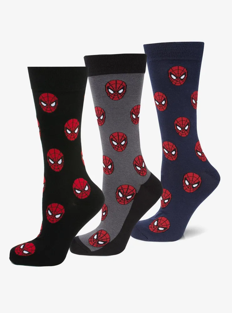 Marvel Spider-Man 3 Pack Socks Set