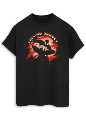 Marvel Spider-Man Feeling Spooky Men Black T-Shirt