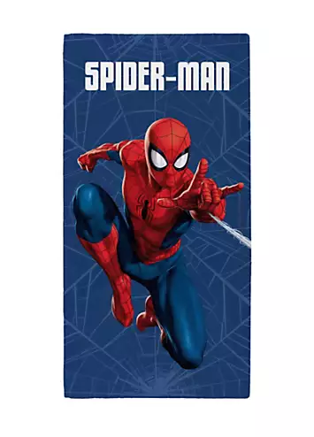 Marvel Spiderman Web Beach Towel | Kaleidoscope