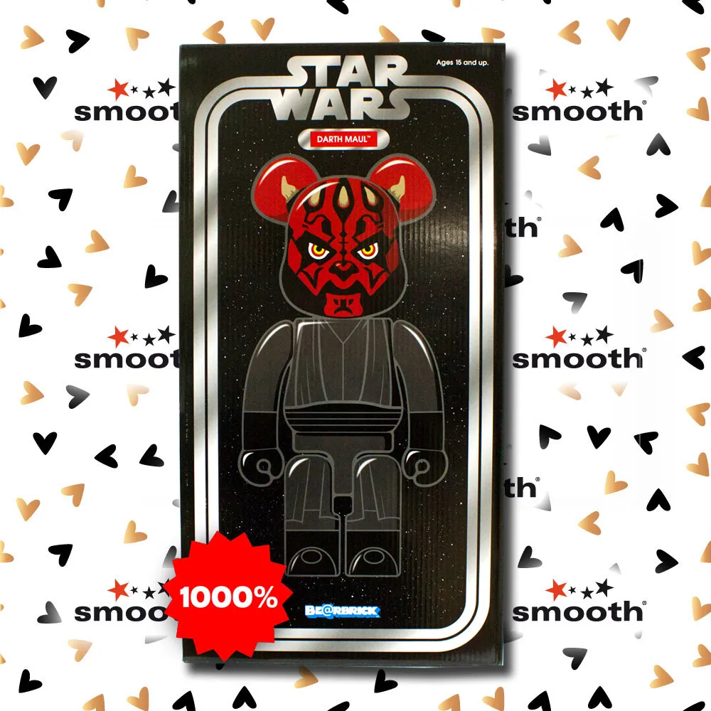 Medicom Toy Darth Maul Bearbrick 1000% Star Wars Disney 2015