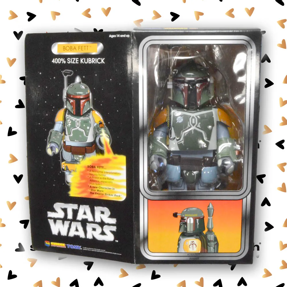 Medicom Toy Star Wars Boba Fett Kubrick 400% special No.199 episode V