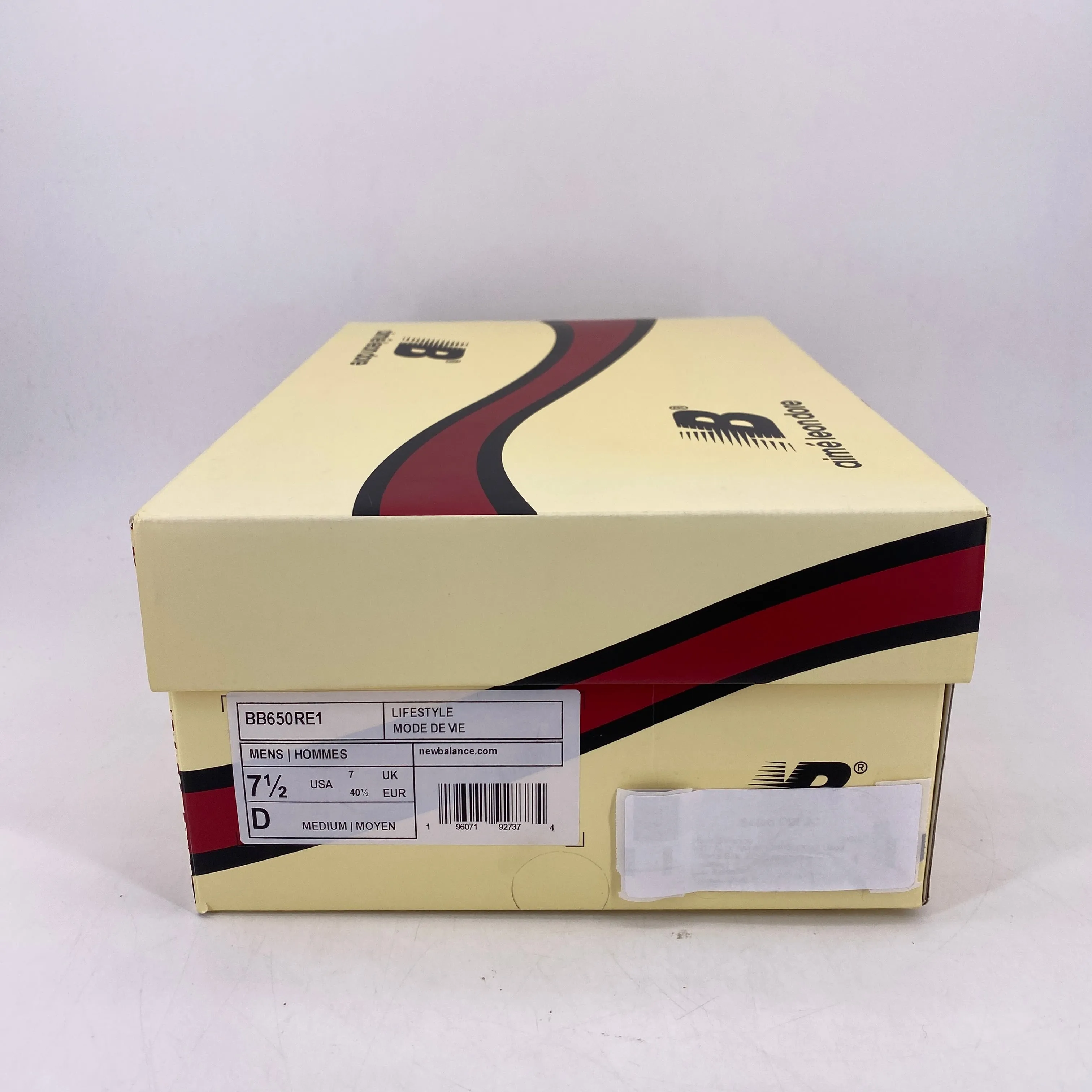 New Balance 650 / ALD White Red 2022 Used Size 7.5