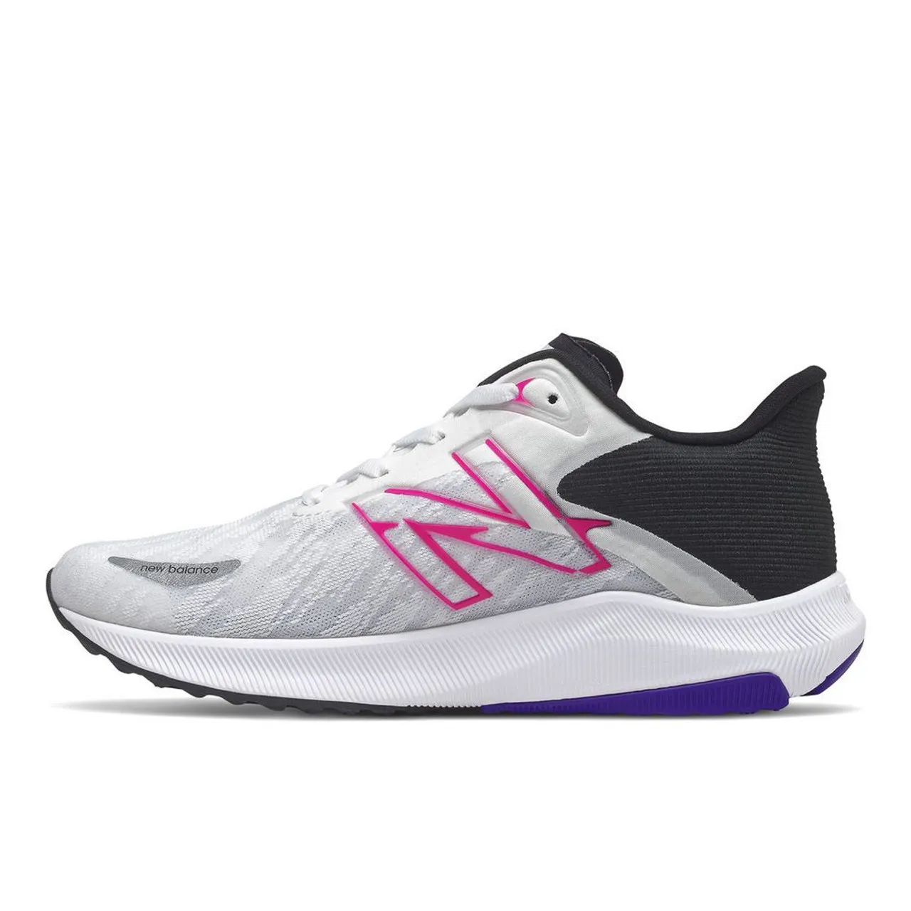 New Balance Little Kid's FuelCell Propel v3 - White / Deep Violet / Pink Glo