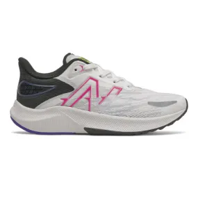 New Balance Little Kid's FuelCell Propel v3 - White / Deep Violet / Pink Glo