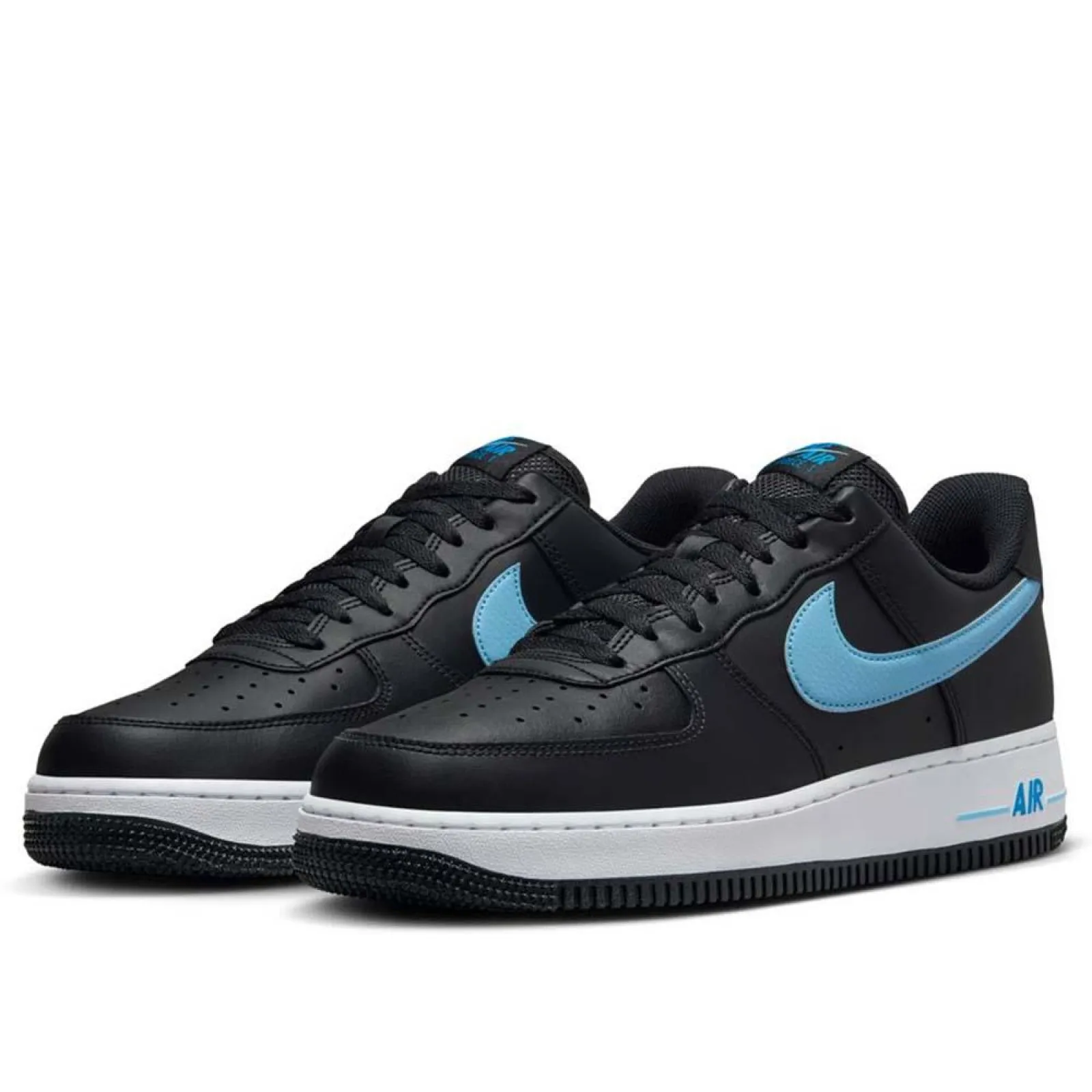 Nike Air Force 1 Low ''Black/University Blue''