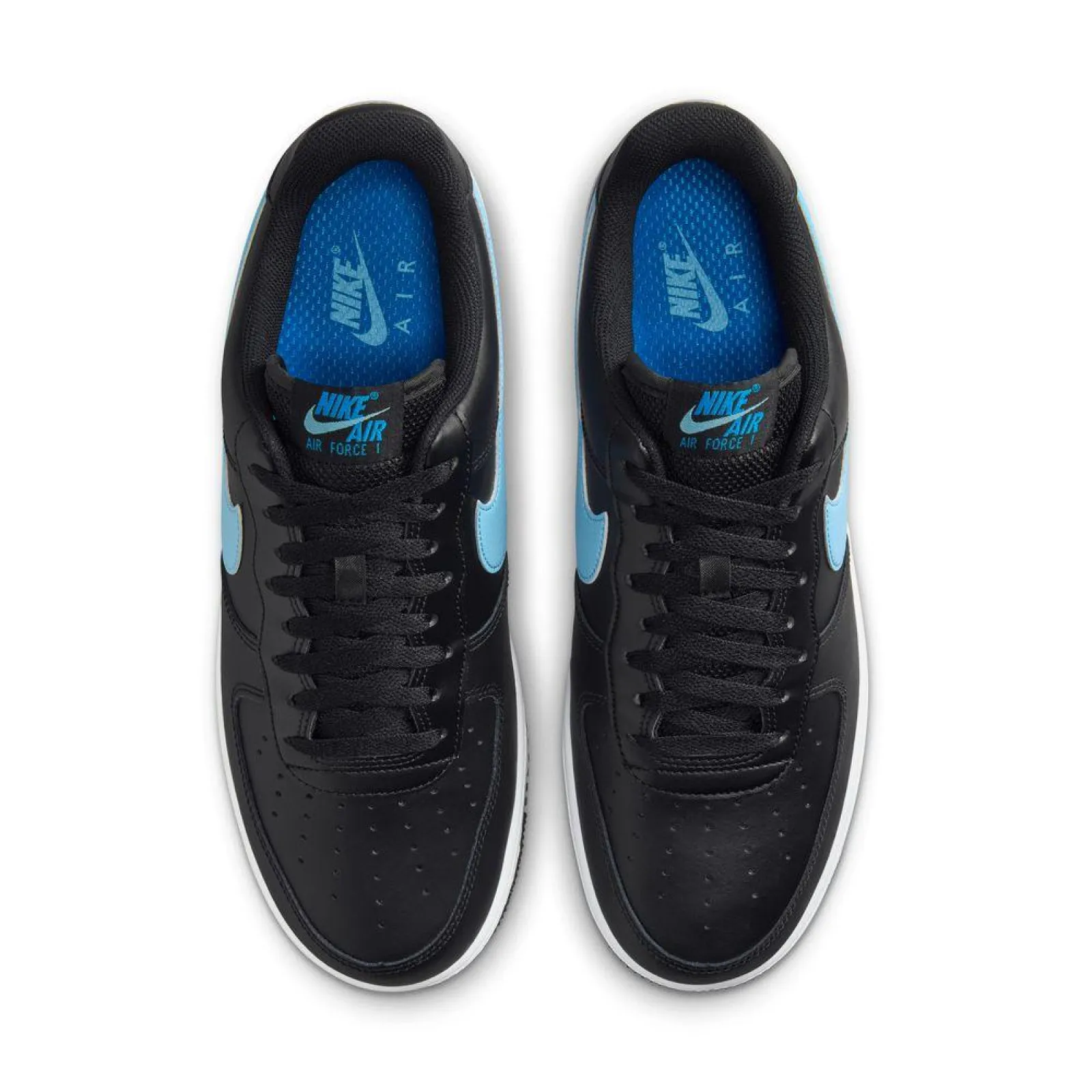 Nike Air Force 1 Low ''Black/University Blue''