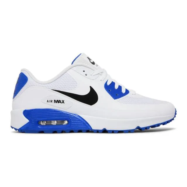 Nike Air Max 90 Golf (White Racer Blue/ White/ Racer Blu...