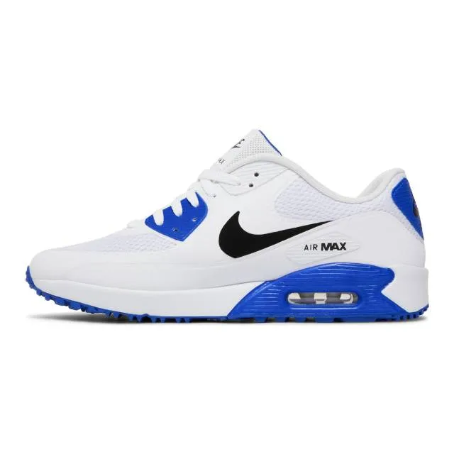 Nike Air Max 90 Golf (White Racer Blue/ White/ Racer Blu...