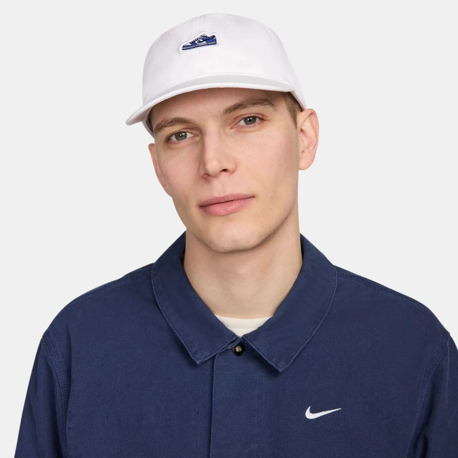 Nike Club Unstructured Dunk Patch Cap "White"