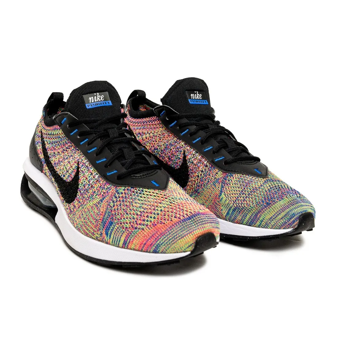 Nike Men Air Max Flyknit Racer (multi-color / black-racer blue-white)