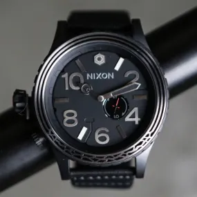 Nixon x Star Wars 51-30 Leather Watch - Kylo Ren (black)