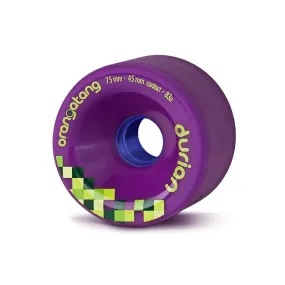 Orangatang Durian 75MM 83a Skateboard Wheels - Purple