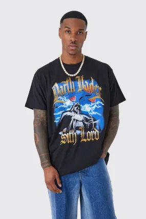 Oversized Star Wars Sith Lord License T-shirt | boohooMAN UK